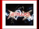 METALLICA *  * PERSONALLY SIGNED AUTOGRAPHS