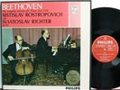 Philips 835 182/83 Beethoven Cello Sonatas, Rostropovich, Richter NM Dutch prs.