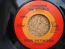 Capitol 2584     Leon Haywood     Consider The Source     **Hear It**