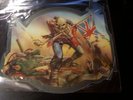 IRON MAIDEN -The Trooper/Cross eyed Mary Vinyl shaped Picture Disc   Cool