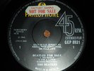 ?BEATLES 1965 SOLID CENTER UK CONTRACT PRESS DEMO EP BEATLES FOR SALE EXCELLENT?