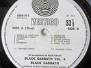 BLACK SABBATH VOL 4 *UK VERTIGO SWIRL 1st PRESS + BOOKLET