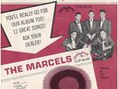 MARCELS--PICTURE SLEEVE + 45---(HEARTACHES)--PS--PIC--SLV