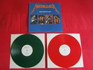 Metallica Masters Of Evil Green / Red Vinyl  2LP Hamburg 1987 Mint- no Frankfurt