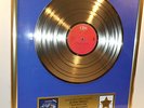 Judas Priest Painkiller goldene Schallplatte gold record
