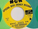 THE VELVET UNDERGROUND : What Goes On / Jesus (MGM) PROMO Psych Lou Reed 45 HEAR