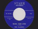 '60 White Doowop LOU CHRISTIE & CLASSICS Close Your Eyes STARR 508 HEAR NOW