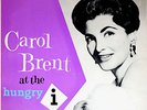 CAROL BRENT - 1959 LP - live San Francisco hungry i Night Club - Jazz Vocal rare