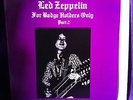 Led Zeppelin - For Badge Holders Only Part 2 double LP RARE