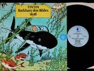 TINTIN LP RACKHAM DEN RODES SKATT 1974 SWEDEN CUPOL RECORDS VINYL DISQUE VINYLE