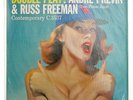 SEALED ORIG JAZZ LP  ANDRE PREVIN & RUSS FREEMAN LP  Double Play  Cheesecake cv