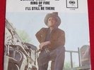 JOHNNY CASH RING OF FIRE PICTURE SLEEVE + 45