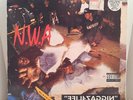 NWA / EFIL4ZAGGIN LP OG UK 1991 HIP HOP N.W.A. DR DRE REN EAZY E N**GAZ 4 LIFE