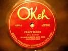 78 RPM-MAMIE SMITH & JAZZ HOUNDS-OKEH 4169-JOHNNY DUNN-PERRY BRADFORD-E.ELLIOTT