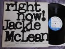 JACKIE MCLEAN Right Now LP Blue Note BLP 4215 Mono New York