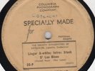 Columbia SPECIAL 25P Society Syncopators of Hotchkiss STACK O' LEE BLUES 1924