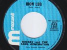 MICKEY & THE SOUL GENERATION Iron Leg BANGING deep funk 45 Chocolate LISTEN