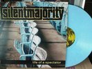 Silent Majority LIFE OF A SPECTATOR Rare BLUE MARBEL LP Long Island Hardcore