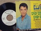 RARE Elvis Presley 45rpm EASY COME EASY GO 1967 White Promo p/s EPA-4387 MINT