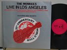 THE MONKEES LIVE IN LOS ANGELES FEAT. MIKE NESMITH LP OG 1986 BIRD BRAIN IMPORT