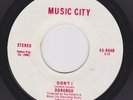 DORANDO on MUSIC CITY Didn't I / Listen to my song SOUL 45