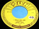 JOHNNY CASH I Walk The Line 45 Orig Sun Rockabilly w/Labeling Error??