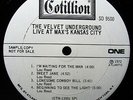  1972 Orig MONO WHITE LBL PROMO   VELVET UNDERGROUND Lou Reed PSYCH a+