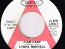 Lynne Randell-Ciao Baby/Stranger In My Arms-Epic 10147-WLP