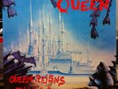 Queen Reigns The World Super Rare Double Green Vinyl LP bootleg Live LP EX