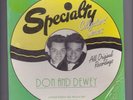 R&B Rock N' Roll 45 SPECIALTY COLLECTOR'S BOX SET DON AND DEWEY Six 45's SEALED