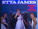 ETTA JAMES ROCKS HOUSE ULTRA-RARE 1963 ARGO/CADET STEREO LP DG NEAR MINT