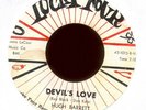 HUGH BARRETT Devil's Love on Lucky Four Rockabilly 45 Hear