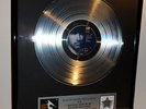 U2 Rattle and Hum platin Schallplatte platinum goldene gold record