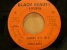 SONICS BAND PRIVATE FUNK RUNNING LATE BLACK BEAUTY SENORE SOUL SIGNED M- LISTEN