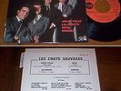 RARE French EP 45t BIEM (7') Les CHATS SAUVAGES (sans Dick RIVERS, Lang 1964)