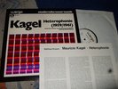 GIELEN : MAURICIO KAGEL HETEROPHONIE 1959/61 LP WERGO 60043 GERMANY