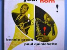 BENNIE GREEN w/PAUL QUINICHETTE BLOW HORN  RARE ORIG1955 DECCA MONO LP DG NICE