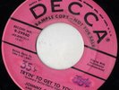 DECCA rockabilly DEMO 45  JOHNNY CARROLL - Rock N Roll Ruby  NICE