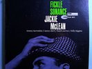 JACKIE McLEAN w/SONNY CLARK FICKLE SONANCE RARE 1962 BLUE NOTE LP SHRINK RVG NM