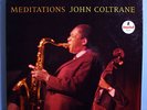 JOHN COLTRANE+PHAROAH SANDERS MEDITATIONS RARE ORIG '66 IMPULSE STEREO LP RVG NM