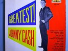 JOHNNY CASH GREATEST RARE ORIGINAL 1960 SUN MONO LP DG, SHELDON STAMP NR MINT