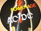 AC/DC Powerage Vinyl LP Picture Disc Rare UK Pic Disk Bon Scott Rock