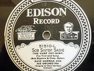 Edison Diamond Disc Record 51510 SOB SISTER SADIE & TWILIGHT Fox Trot
