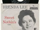 BRENDA LEE on Decca | Sweet Nothin's | 45 & PICTURE SLEEVE
