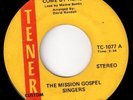 Florida Black Gospel 45 on TENER - MISSION GOSPEL SINGERS - HEAR IT