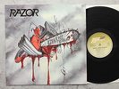 RAZOR -Violent Restitution LP 1988 RARE SPEED METAL bulldozer sacrifice whiplash