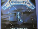METALLICA original Megaforce pressing RIDE THE LIGHTNING vinyl LP