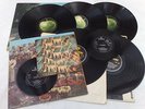 Beatles 5 X orig UK RECORDS inc TOP OPEN White album & PAT PEND MONO SGT PEPPER
