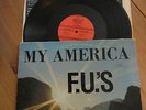 F.U.'s - My America LP 1983 Xcaim Rec. The Freeze BostonHC