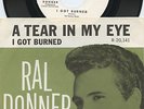 Rare Rockabilly / Teen 45 & Picture Sleeve- Ral Donner- I Got Burned-Promo-Hear